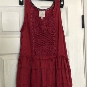 Dress tank